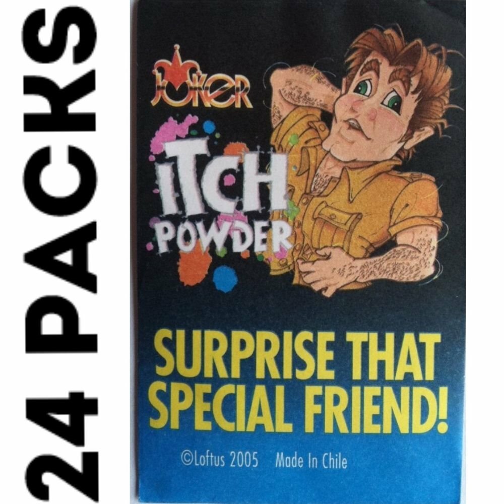 24 itching itch powder – Nasty Scratching Prank Magic Trick ~ (2 dozen)