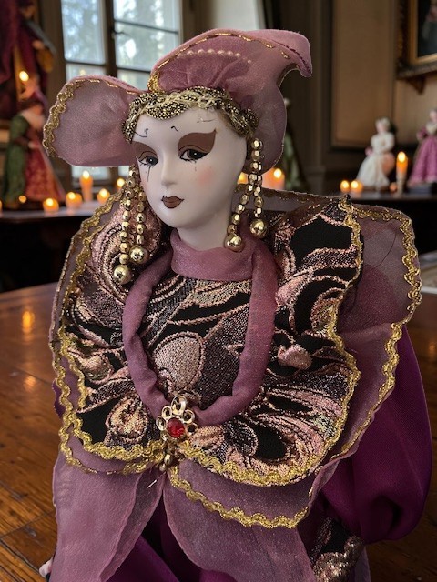 Haunted Jester Doll Blessings Peace Bringer Spirit Vessel Anxiety Banisher
