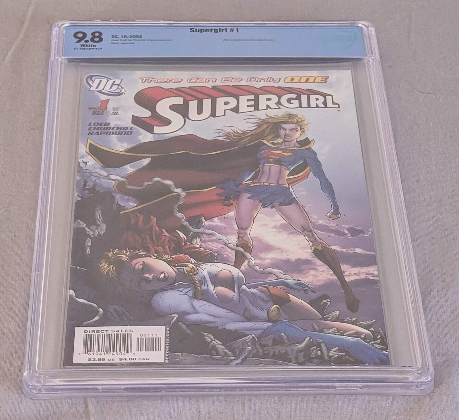 Supergirl Vol. 5 #1 CBCS 9.8 White Pages Graded Comic DC 2005