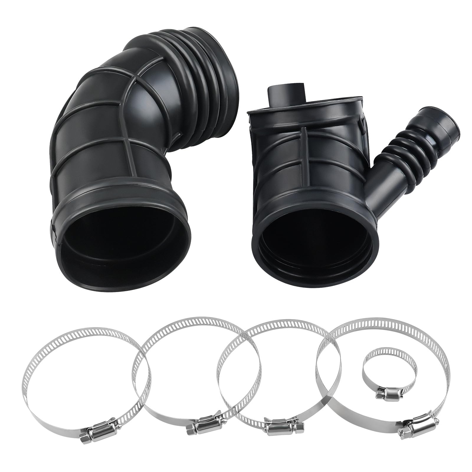2 PCS Intake Hose Tube Compatible BMW E46 320i 325i 325xi 200-2005