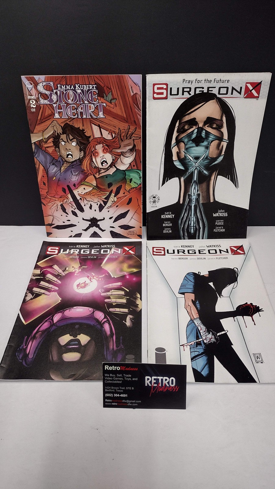 (MATURE) Comics Modern Era Lot – 4 Book Set – Lot D (Brand New / Unread)