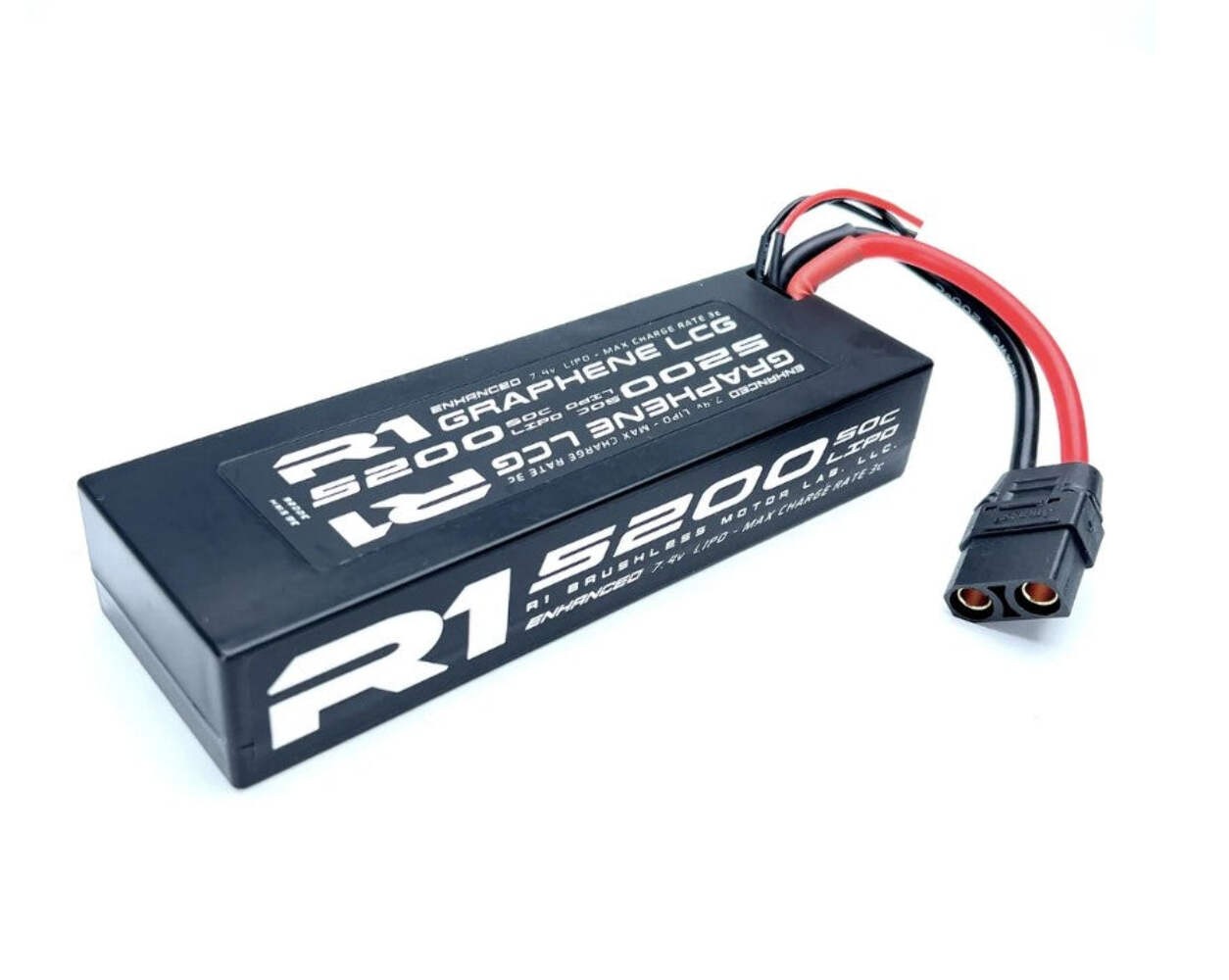 R1 Mudboss 5200mah 50c 7.4V 2s LIPO Graphene Battery [030026]