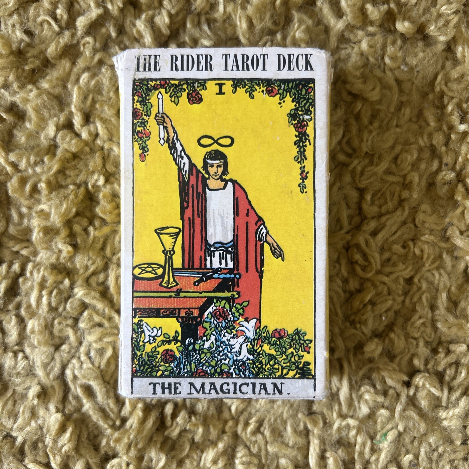 Vintage 1971 Rider Tarot Deck Printed in Switzerland Complete 78 Cards Booklet