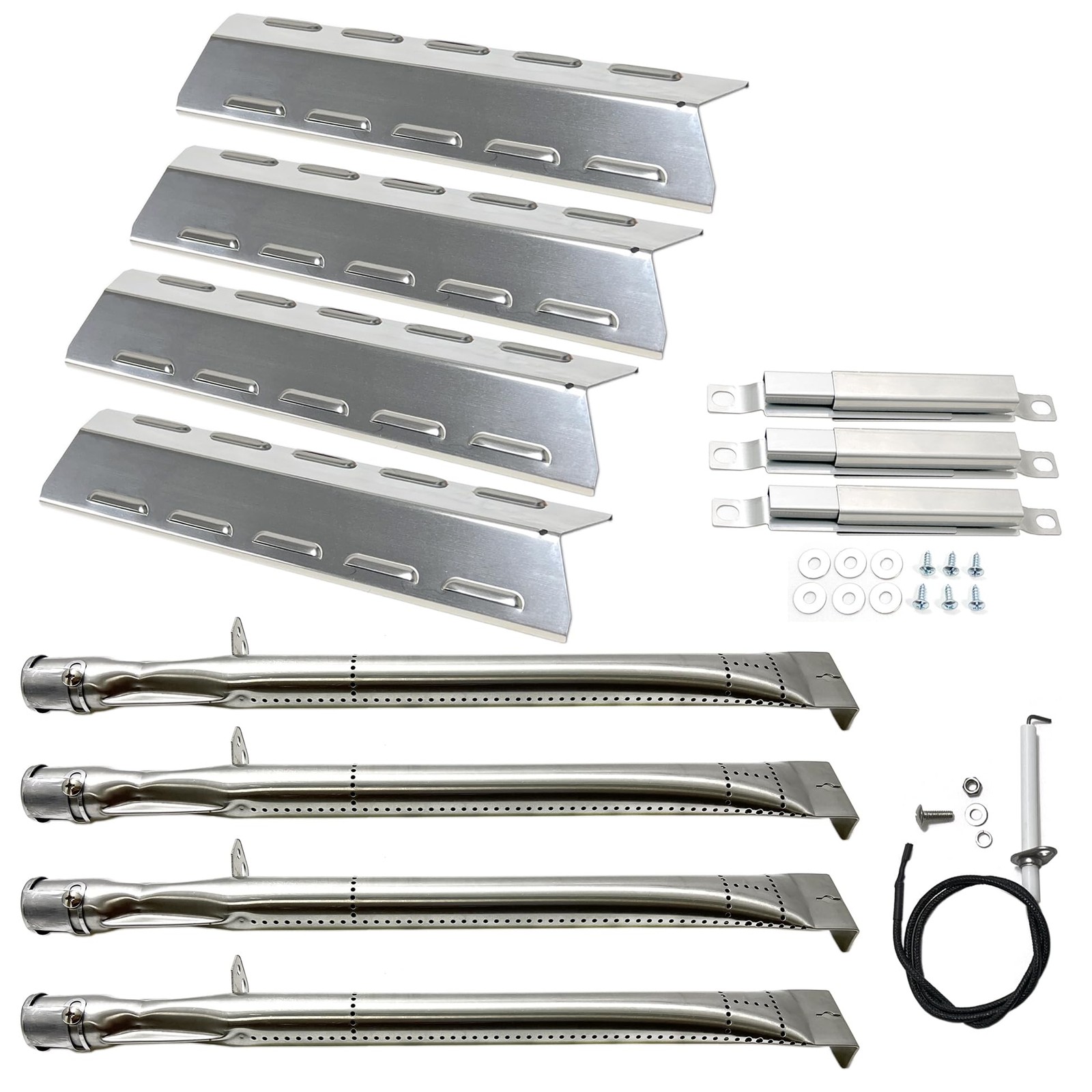 Direct Store DG284 Grill Kit for Kenmore 146.34611410, 15×4″, Black