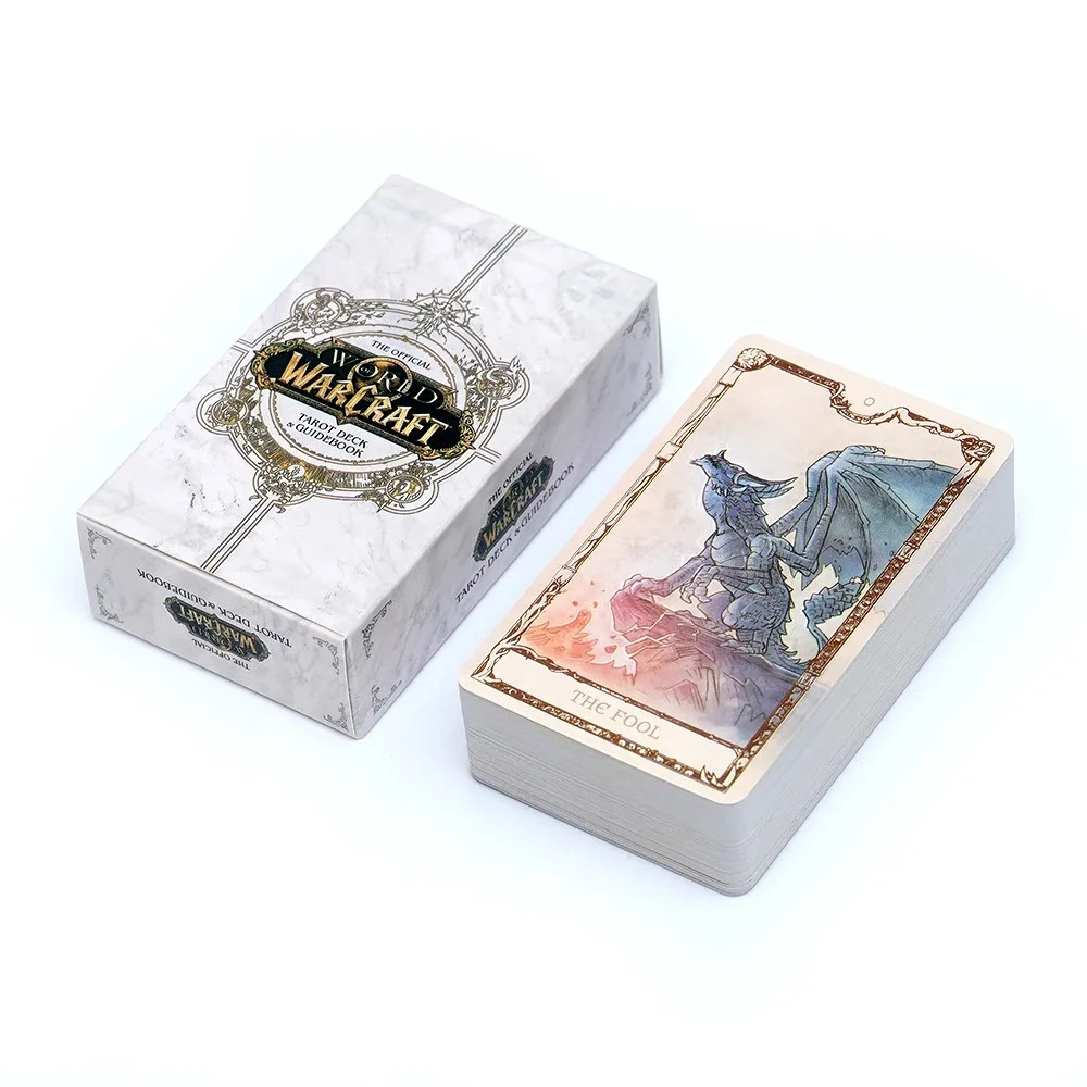 World of Warcraft Tarot Deck Set for Fans of the Game and Fantasy Enthusiast