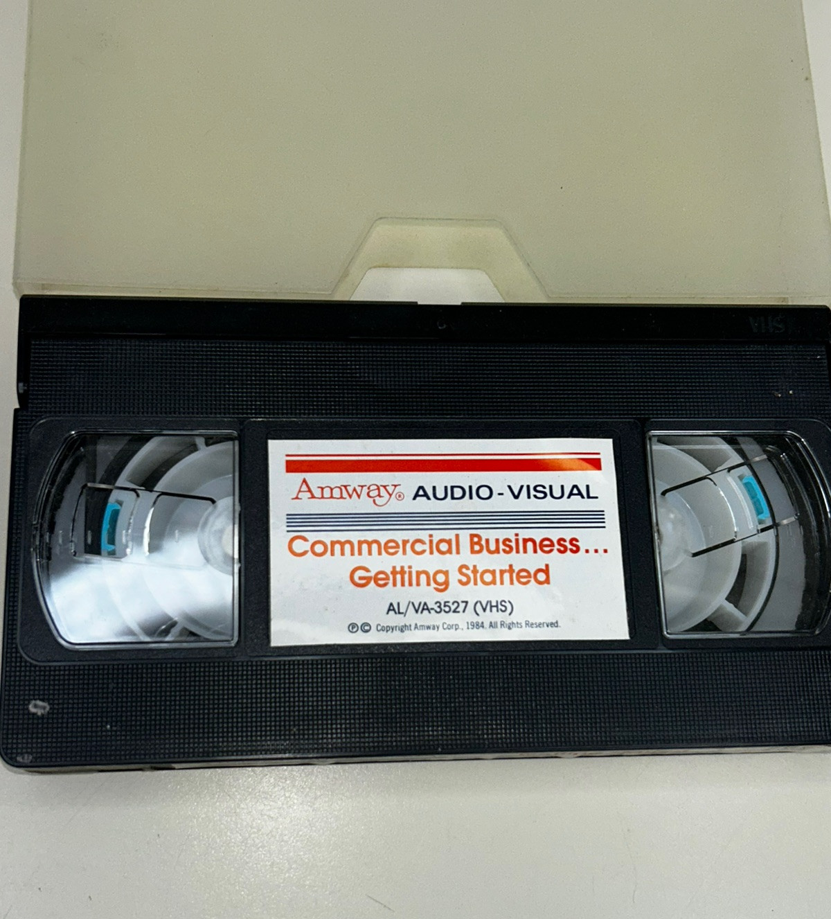 Lot of 2 Amway VHS Video Tapes for Commercial Business