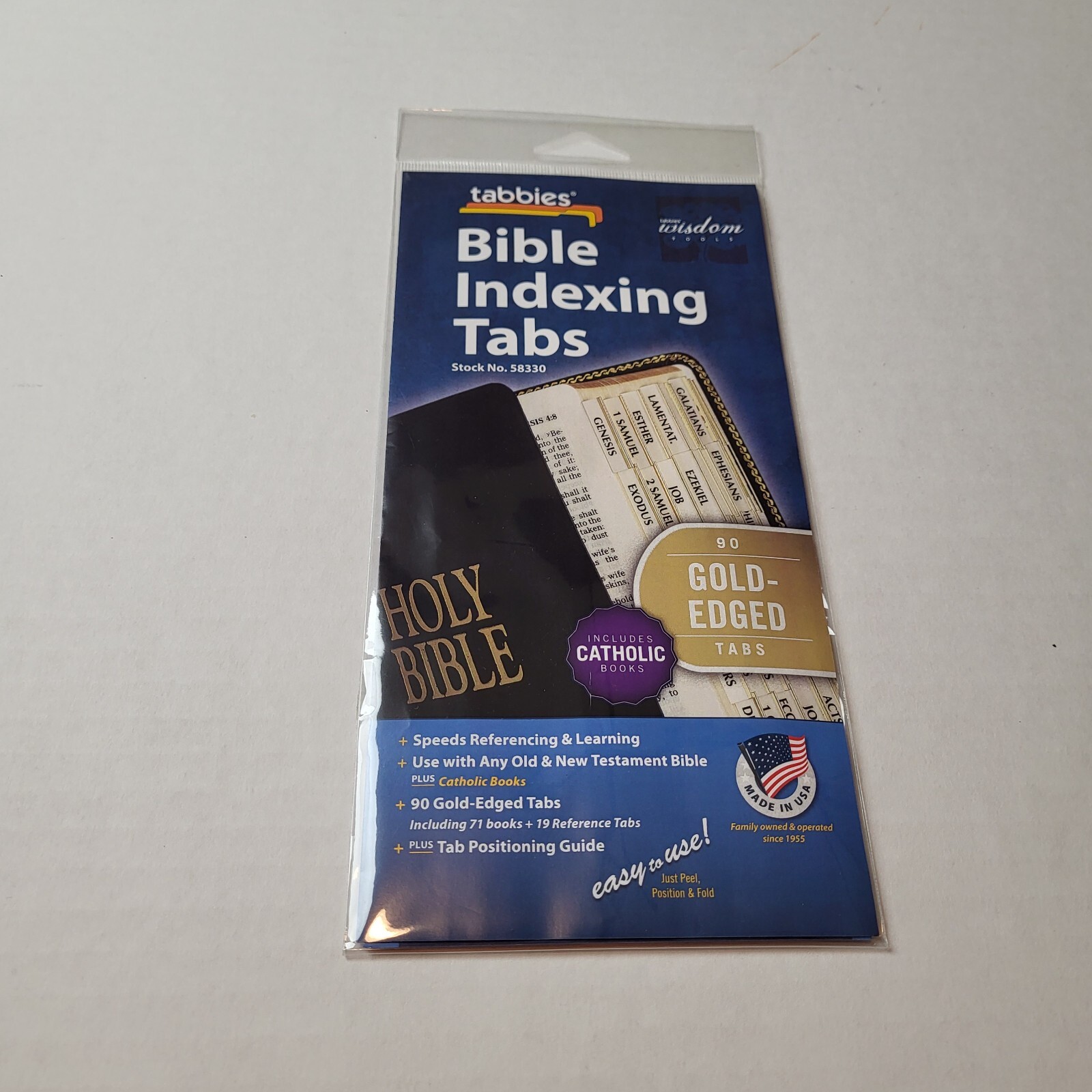 Tabbies Bible Indexing Tabs Brand New KLY