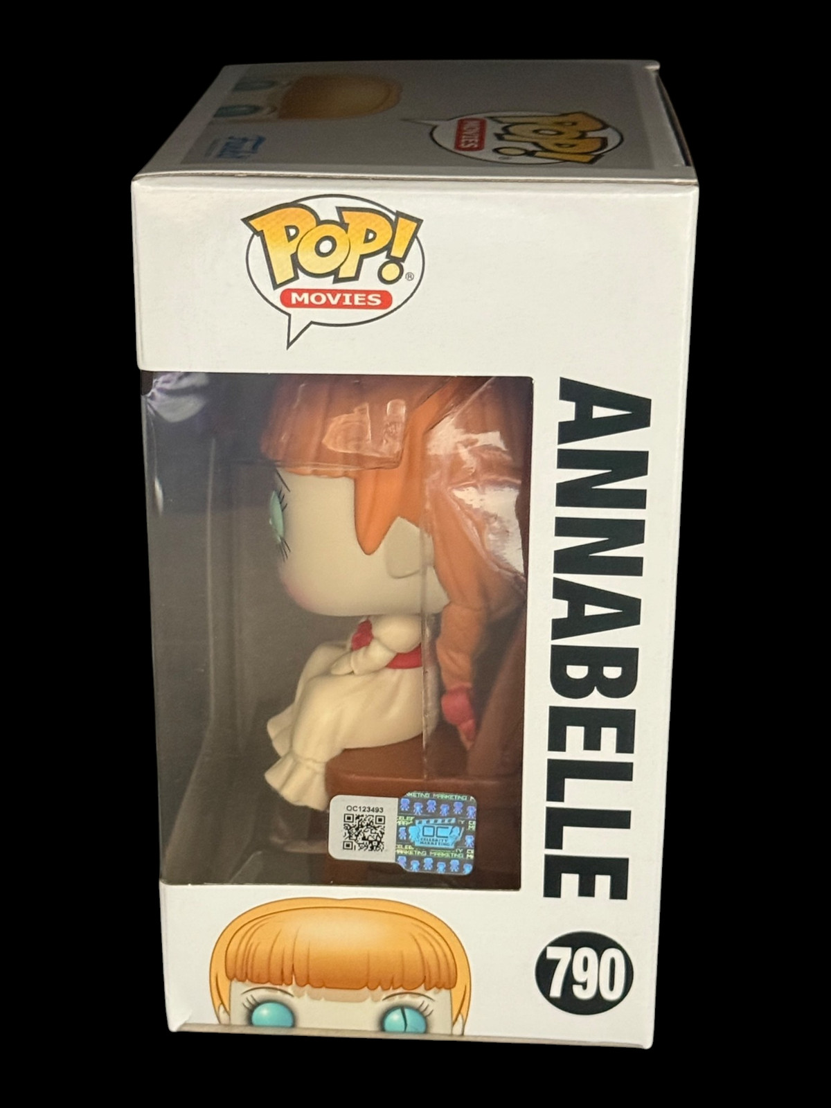Samara Lee signed Annabelle Comes Home Annabelle Funko Pop! 790 Purple