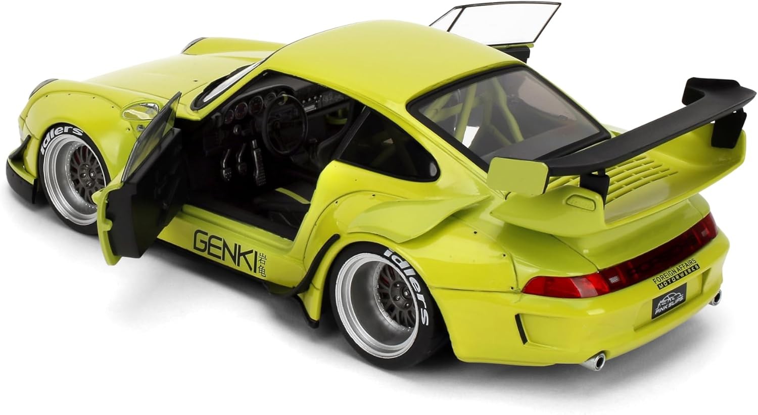 Pink Slips W7 Porsche Rwb Genki 1:18 Scale Die-Cast Vehicle ACC NEW