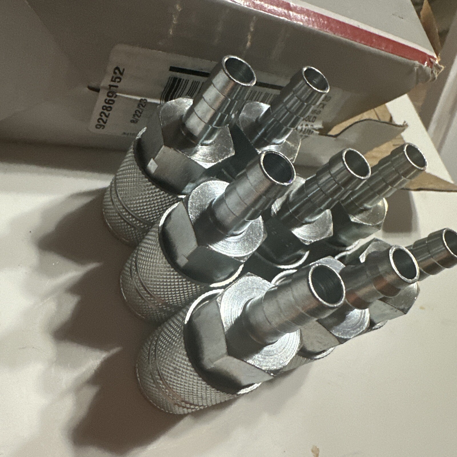 (8) DynaFlo® – 3/8″ Industrial Interchange x 3/8″ Hose Steel Coupler