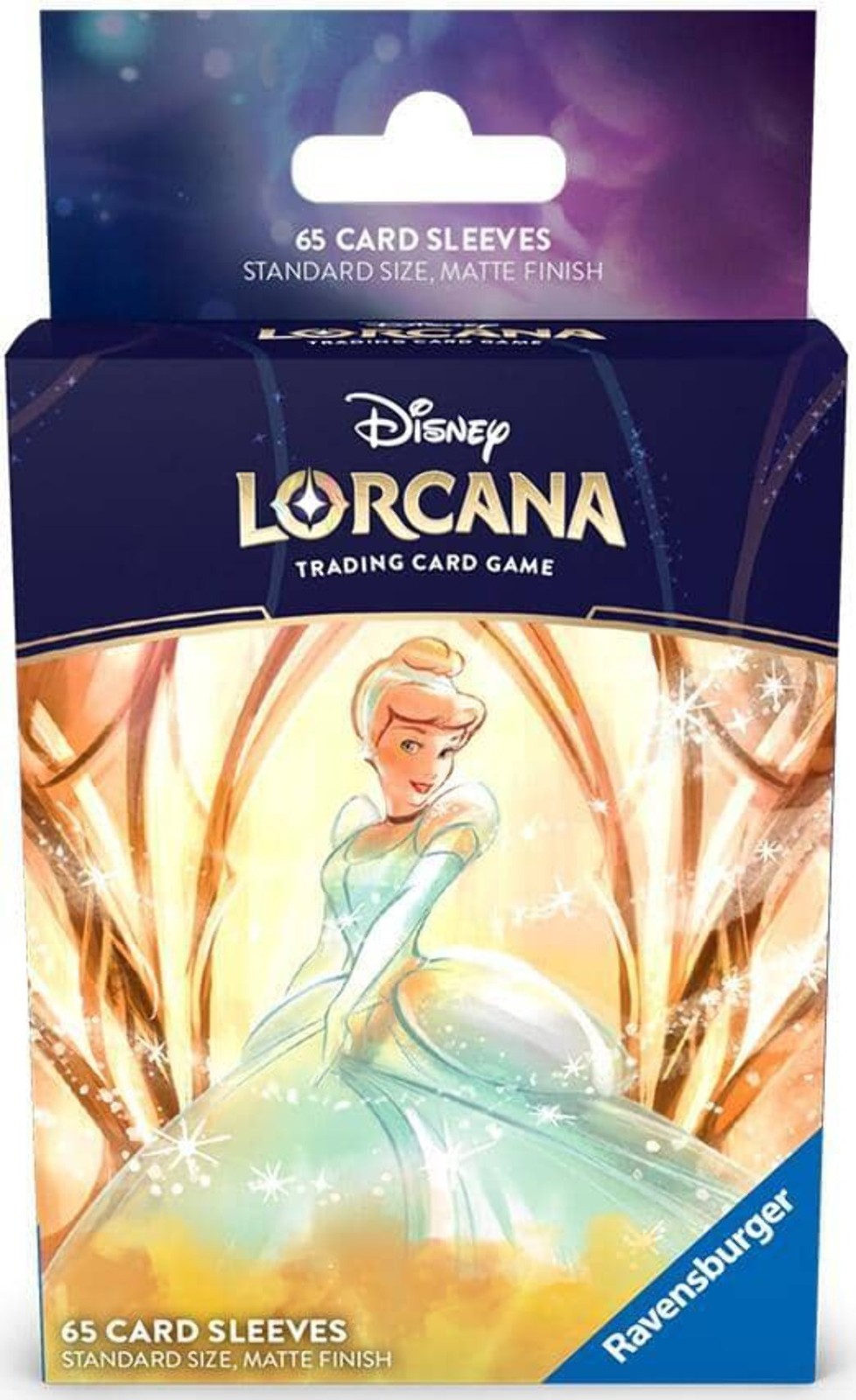 Disney Lorcana Cinderella Card Sleeves – 65 Pack