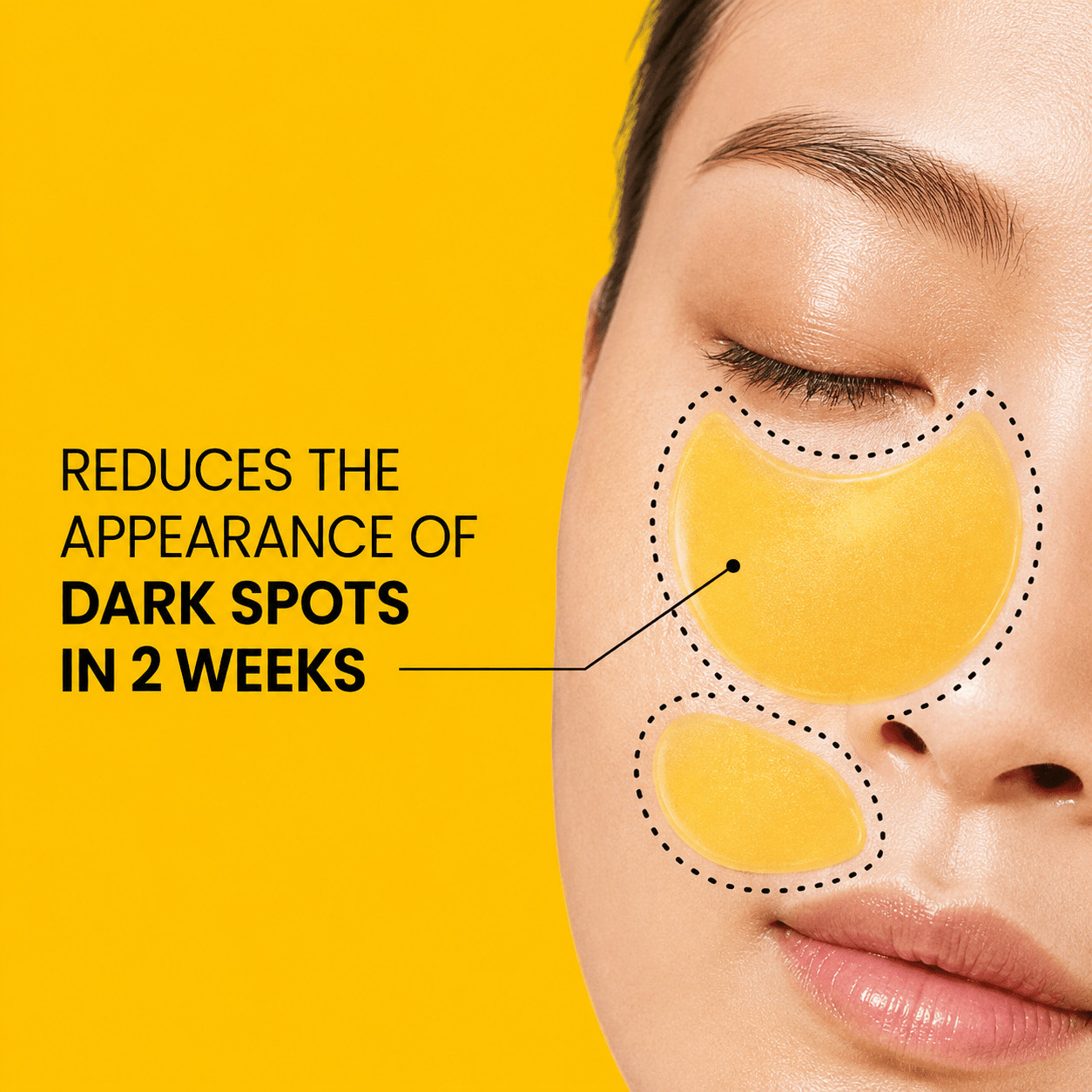 OOTD VC+ Dark Spot Brightening Vitamin C & Niacinamide Eye Gel Patch (2.96 oz)