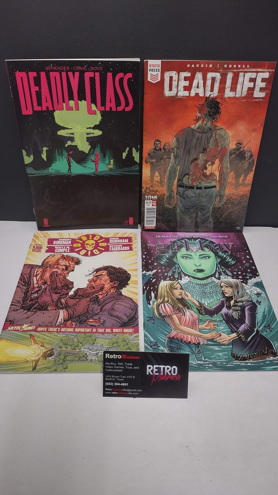(MATURE) Comics Modern Era Lot – 4 Book Set – Lot F (Brand New / Unread)
