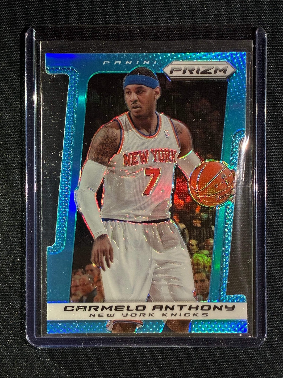 2013-14 Prizm CARMELO ANTHONY Light Blue Die-Cut 47/199 #172