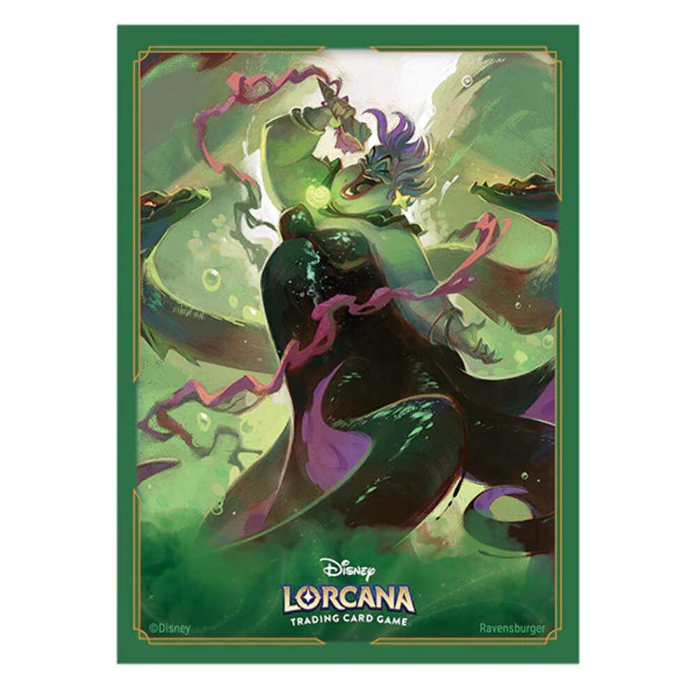 Card Sleeves: Disney Lorcana- Archazia’s Island- Ursula (65ct) MD51326