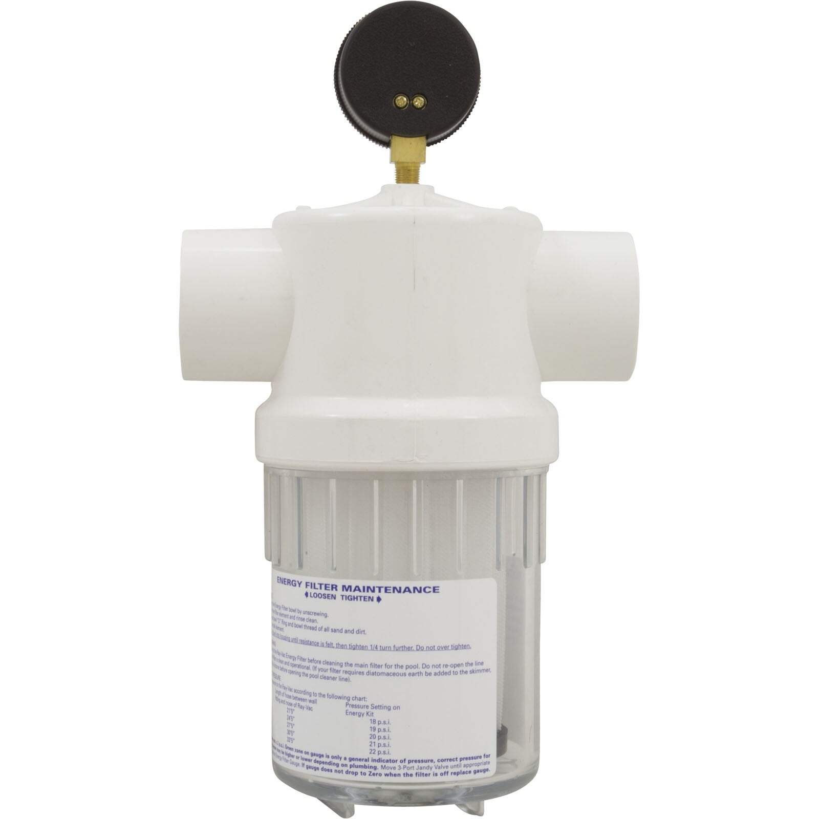 Jandy Pro Series Energy Filter With Gauge : 2888