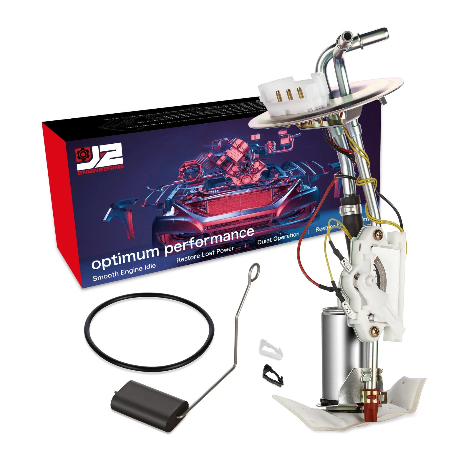 J2 Engineering Fuel Pump Module 87-89 Ford F150 F250 F350 4.9L 5.0L E2102S