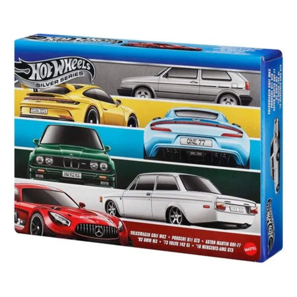 Hot Wheels Silver Series Euro Vehicle Multipack