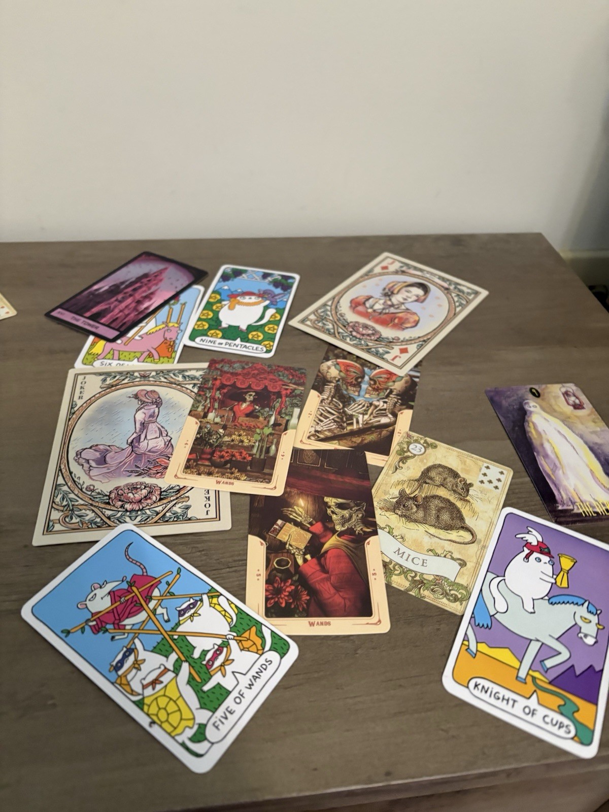 Lot Of 60 Tarot Cards & 100 Stickers Junk Journal Collage Ephemera Fantasy Cats
