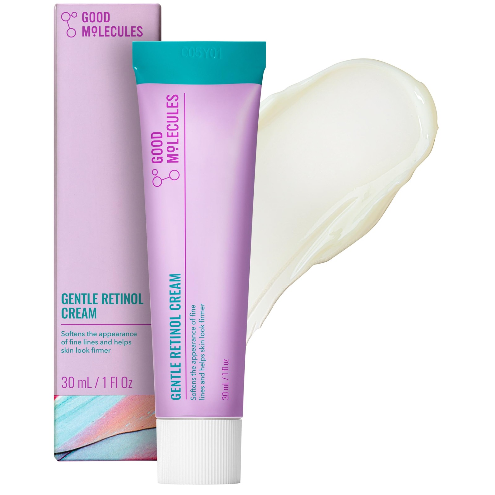 Good Molecules Gentle Retinol Cream – Night 1 Fl Oz (Pack of 1)