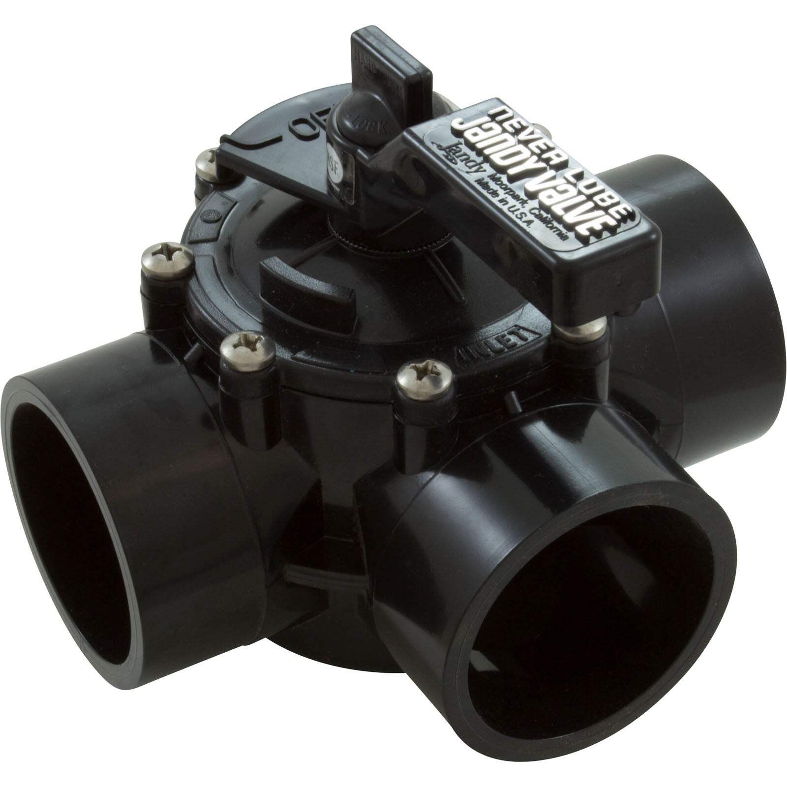 Dvtr Valve, Jandy Neverlube, 2″s/2-1/2″spg, Pos Seal, 3Port, Lrg : 4717