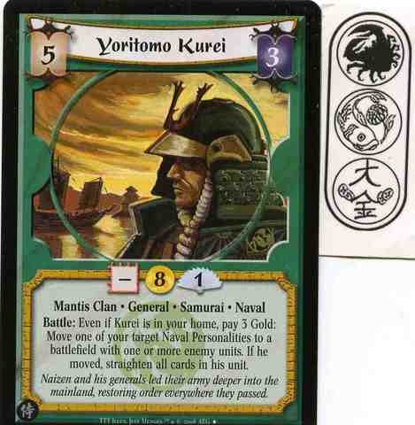 Yoritomo Kurei Ungraded L5R: The Truest Test