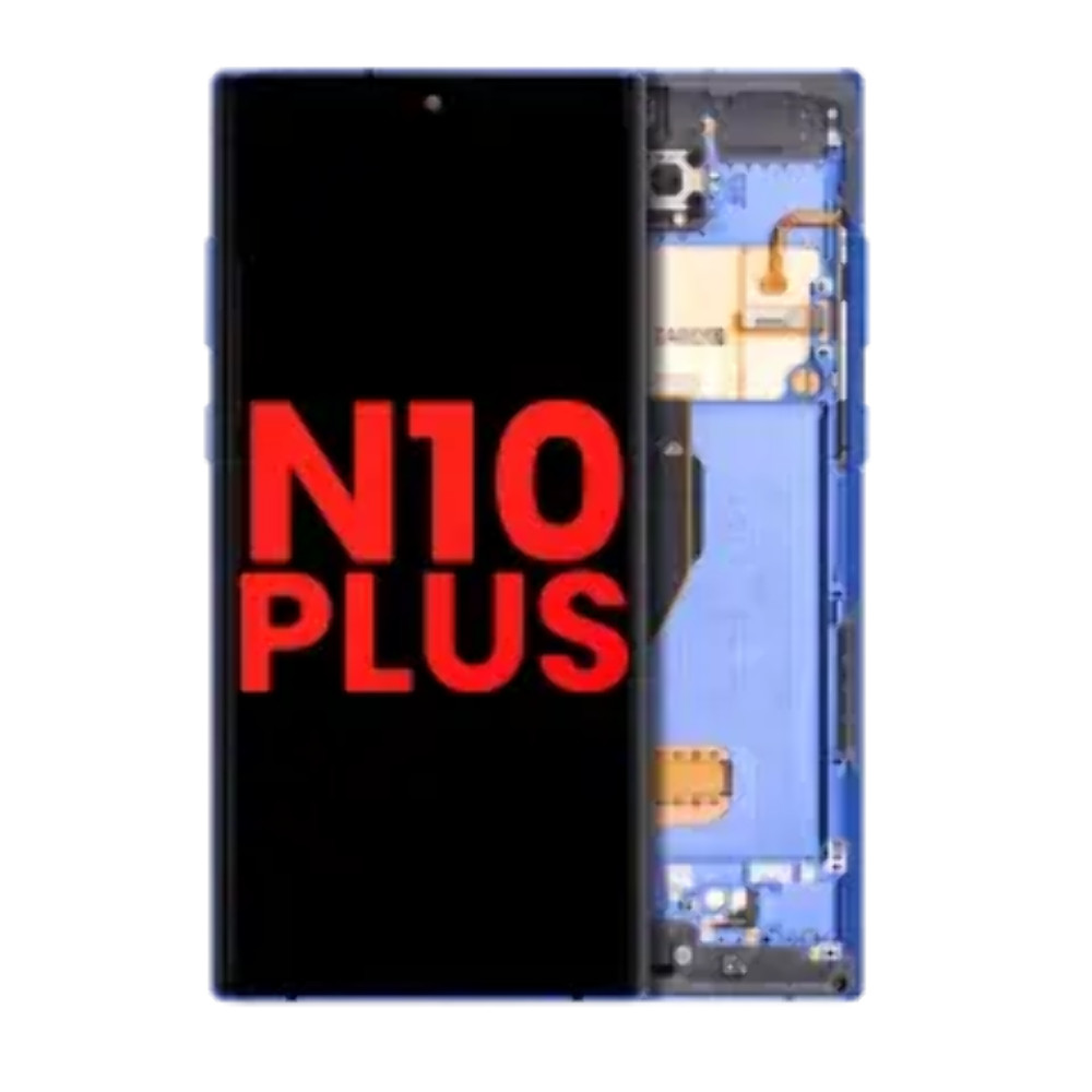 OLED Assembly With Frame For Samsung Galaxy Note 10 Plus / 5G (Aftermarket Plus)