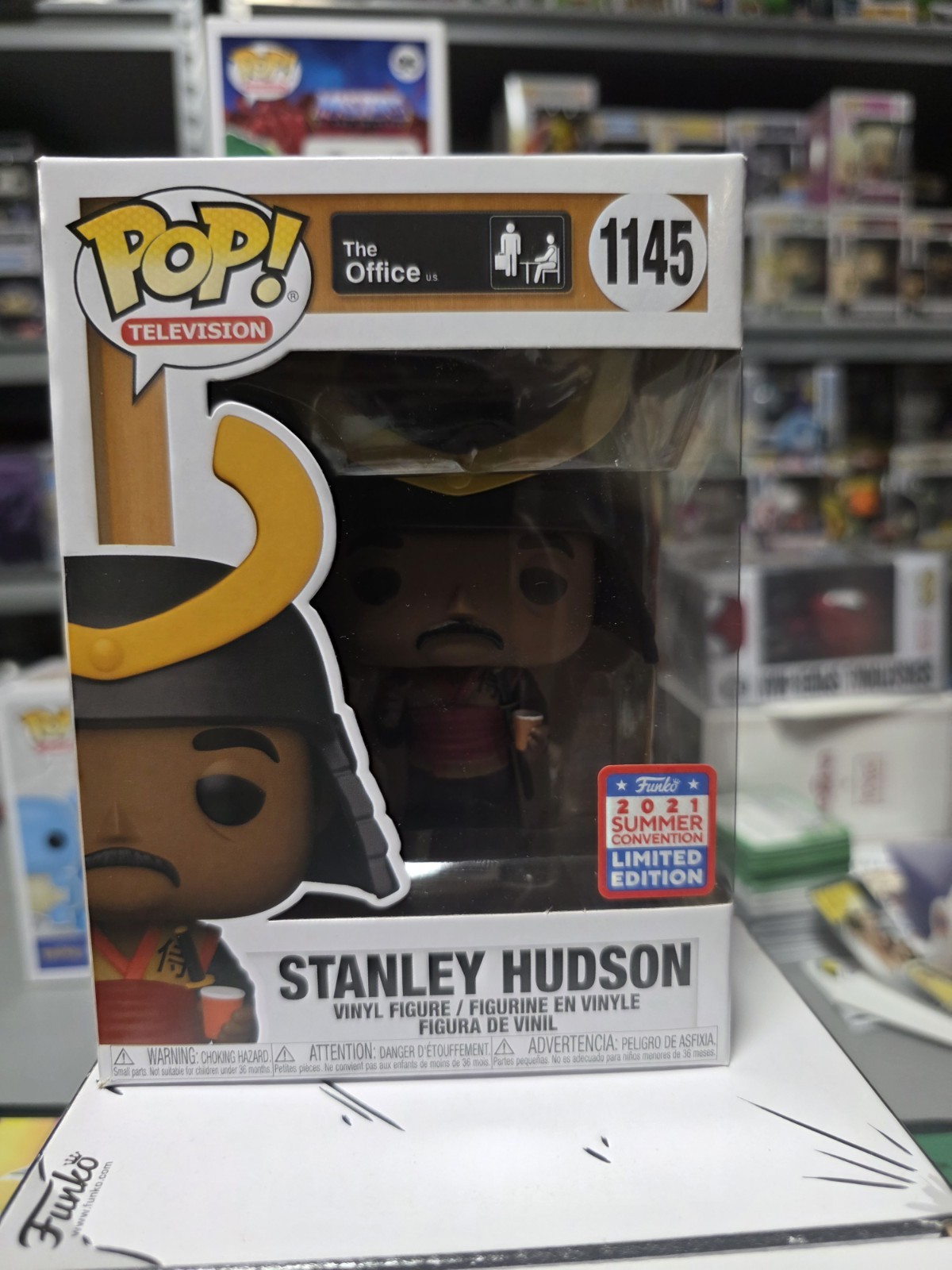 FUNKO POP The Office Stanley Hudson 1145 2021 Summer Conv.
