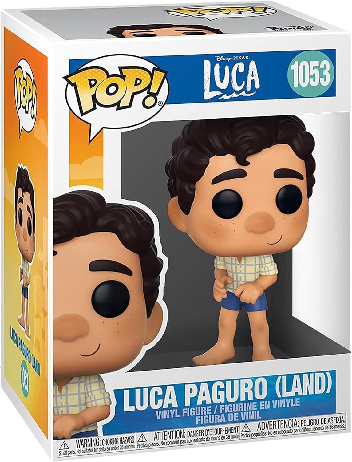 Funko Pop Disney’s Luca: Luca Parugo (Human) Figure