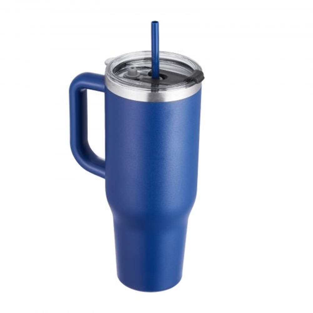 40 oz Insulated Water Bottle Stainless Steel Sports Coffee Cup with Lid