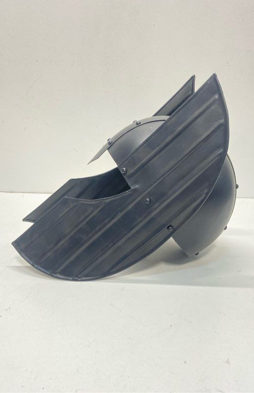 Unbranded Fantasy Black Metal Helmet-SOLD AS IS