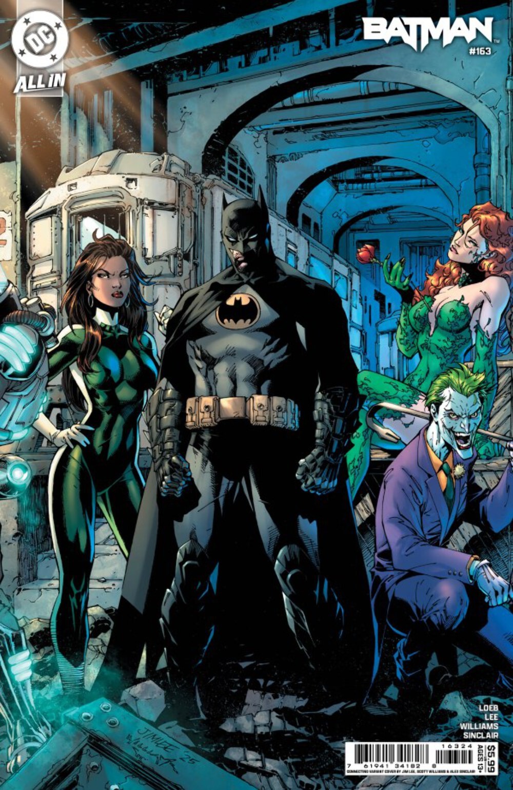 Batman #163 Cvr B Jim Lee & Scott Williams Connecting Variant
