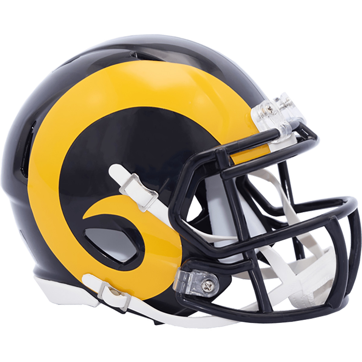 Los Angeles Rams 1981-1999 Throwback Riddell NFL Speed Mini Helmet
