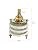 uxcell 3P4T 3 Pole 4 Position 3 Deck Band Channel Rotary Switch Selector with Kn