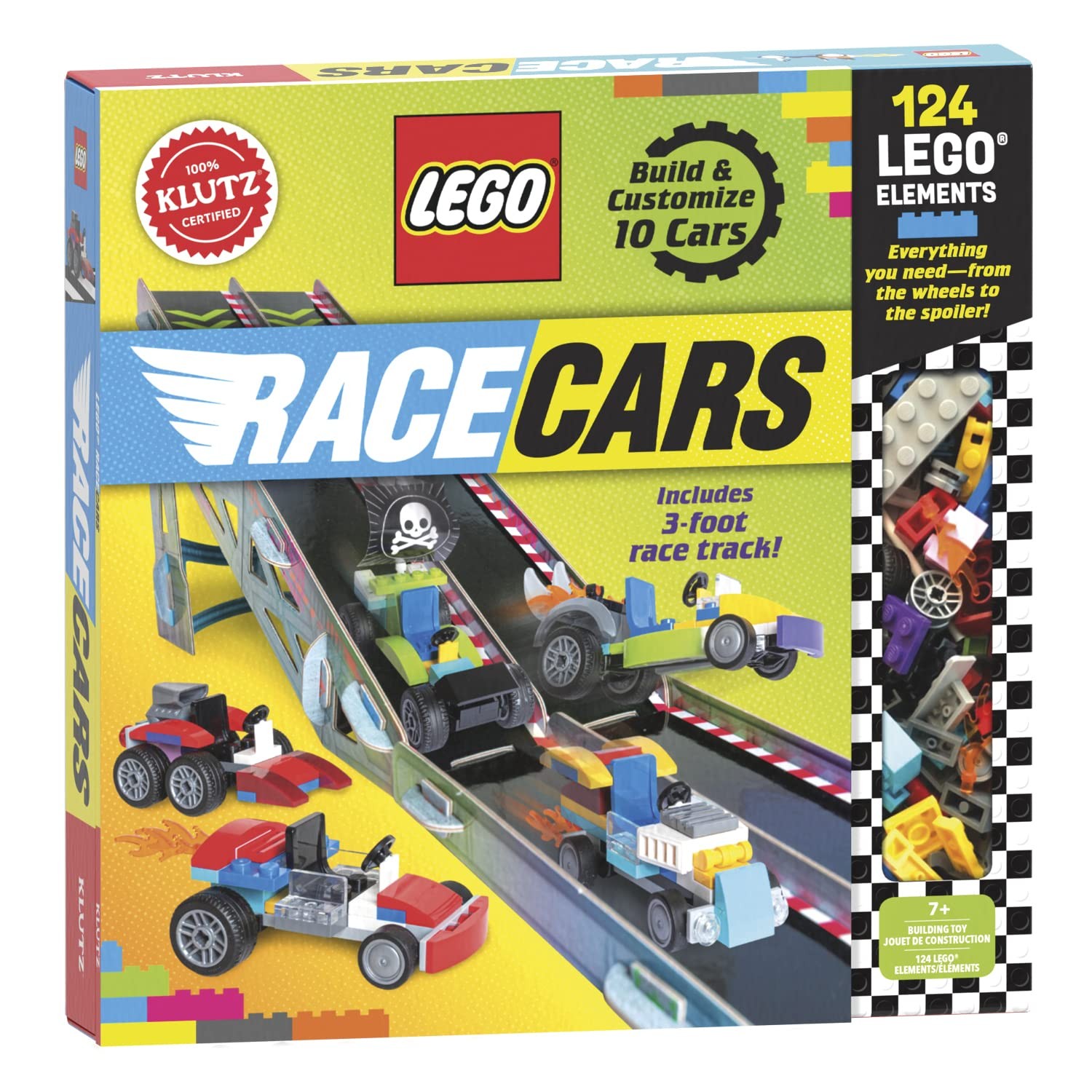 Klutz Lego Race Cars Stem Activity Kit Small 9781338802061