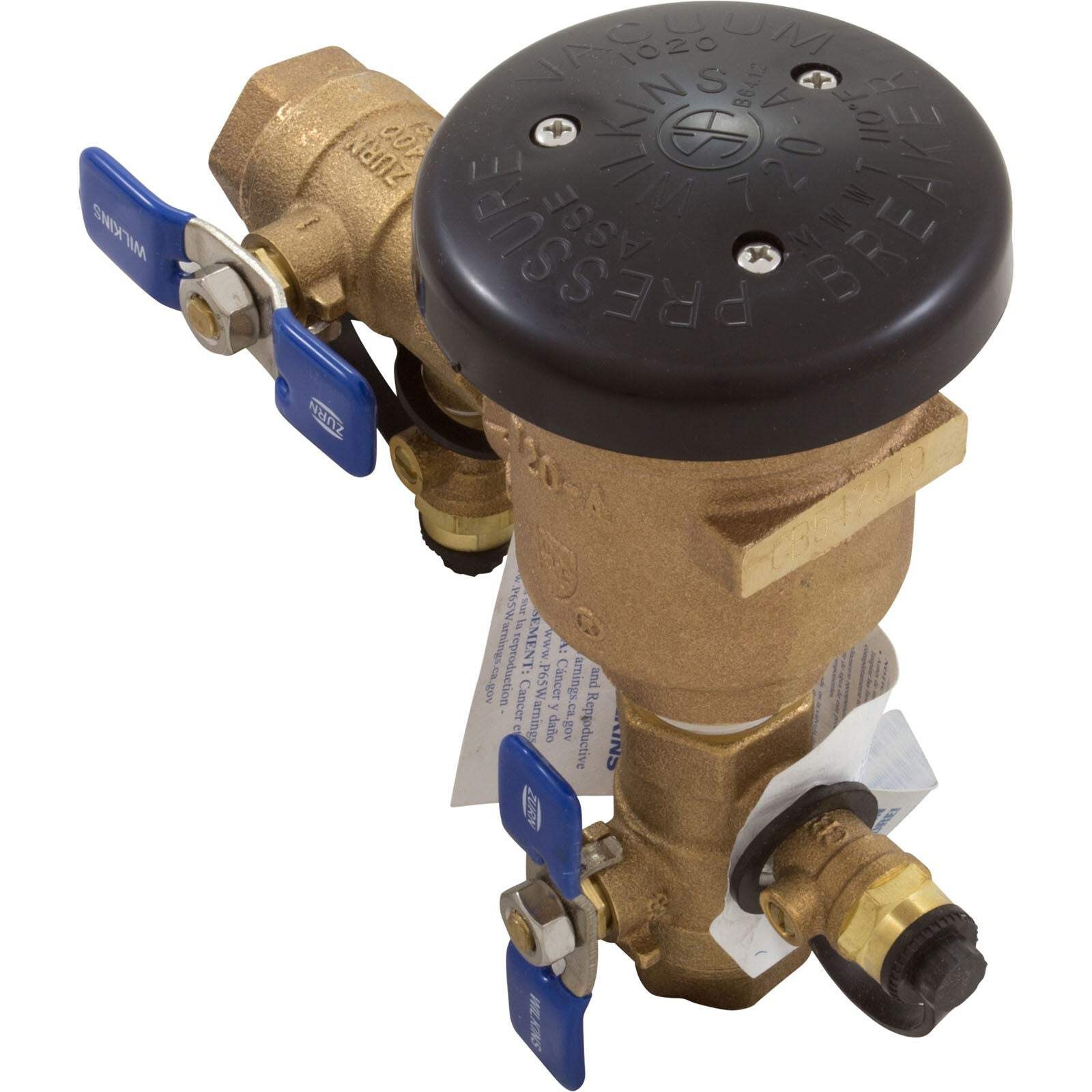 Pressure Vacuum Breaker Assy, Zurn Wilkins, 720A, 3/4″ : 34-720A