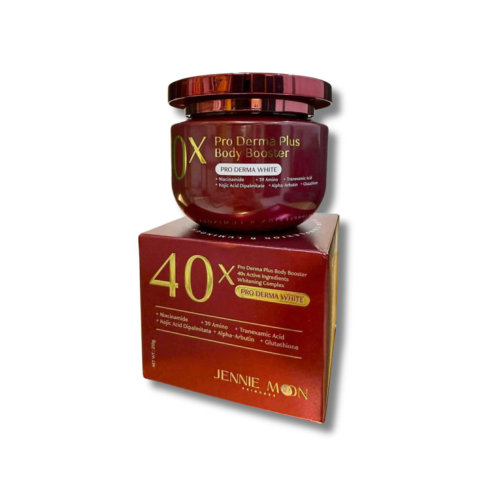 Jennie Moon – 40X Pro Derma Plus Body Booster – 250g