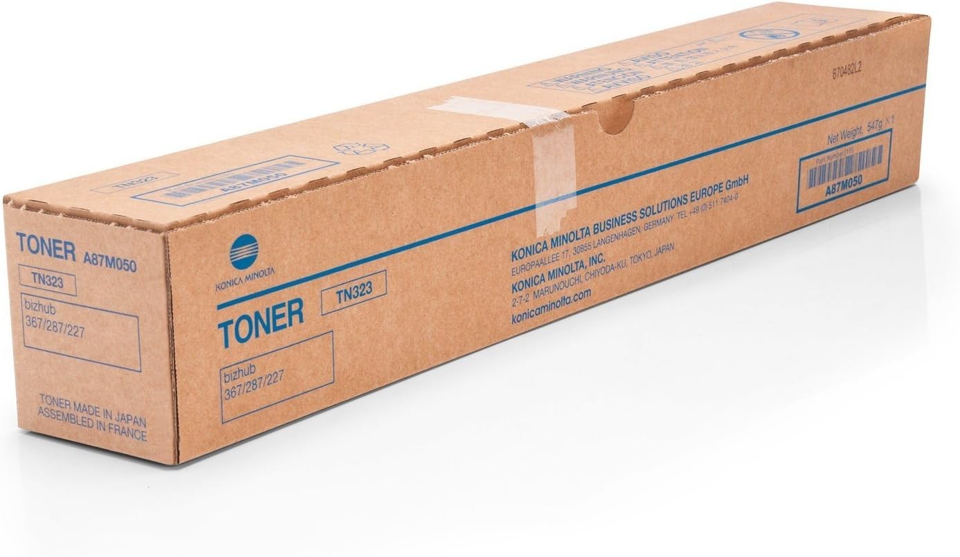 Minolta Toner Konica TN-323 | 23000 STR | Black | BIZHUB 227/287/367