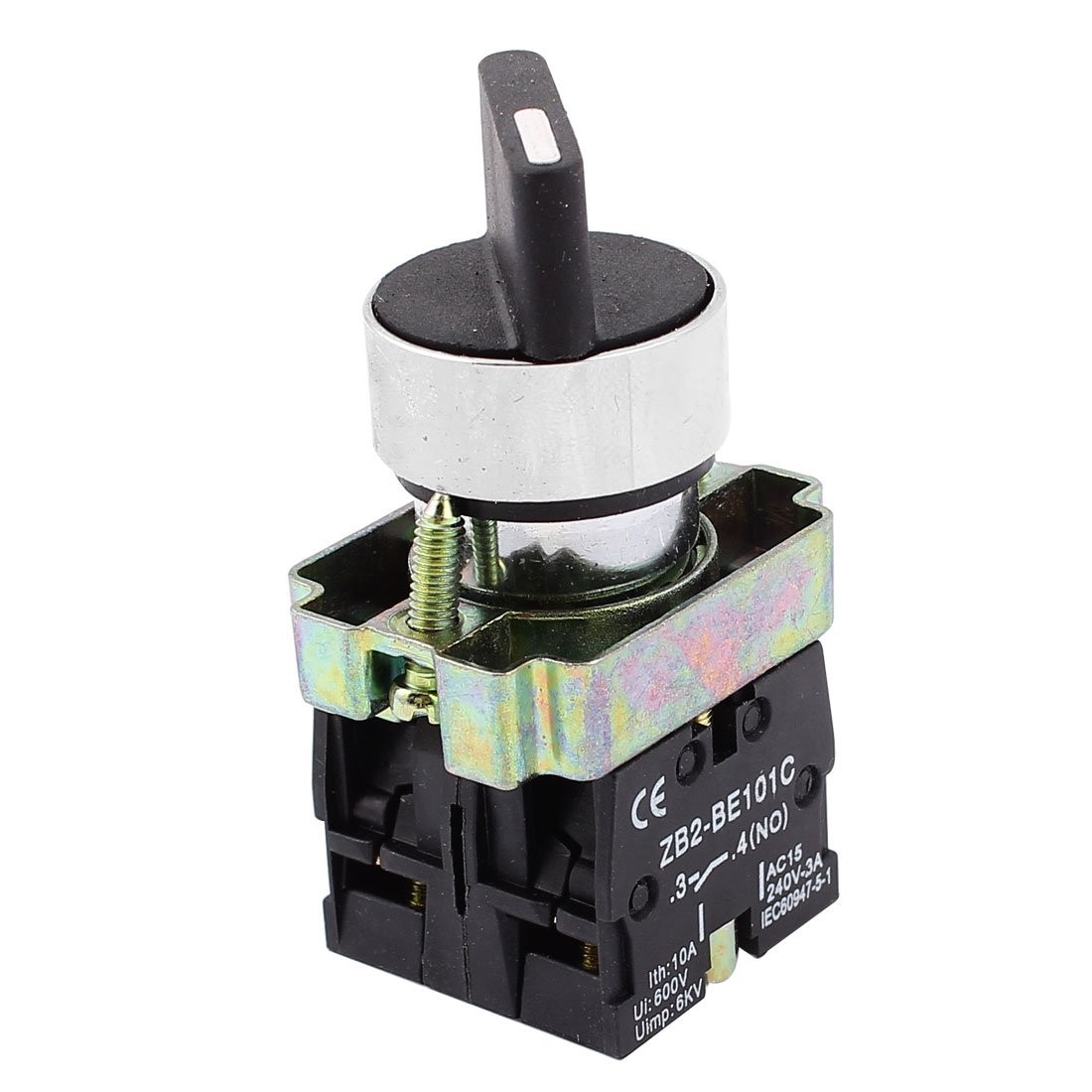 uxcell 22mm Latching 2 NO Three 3-Position Rotary Selector Select Switch…