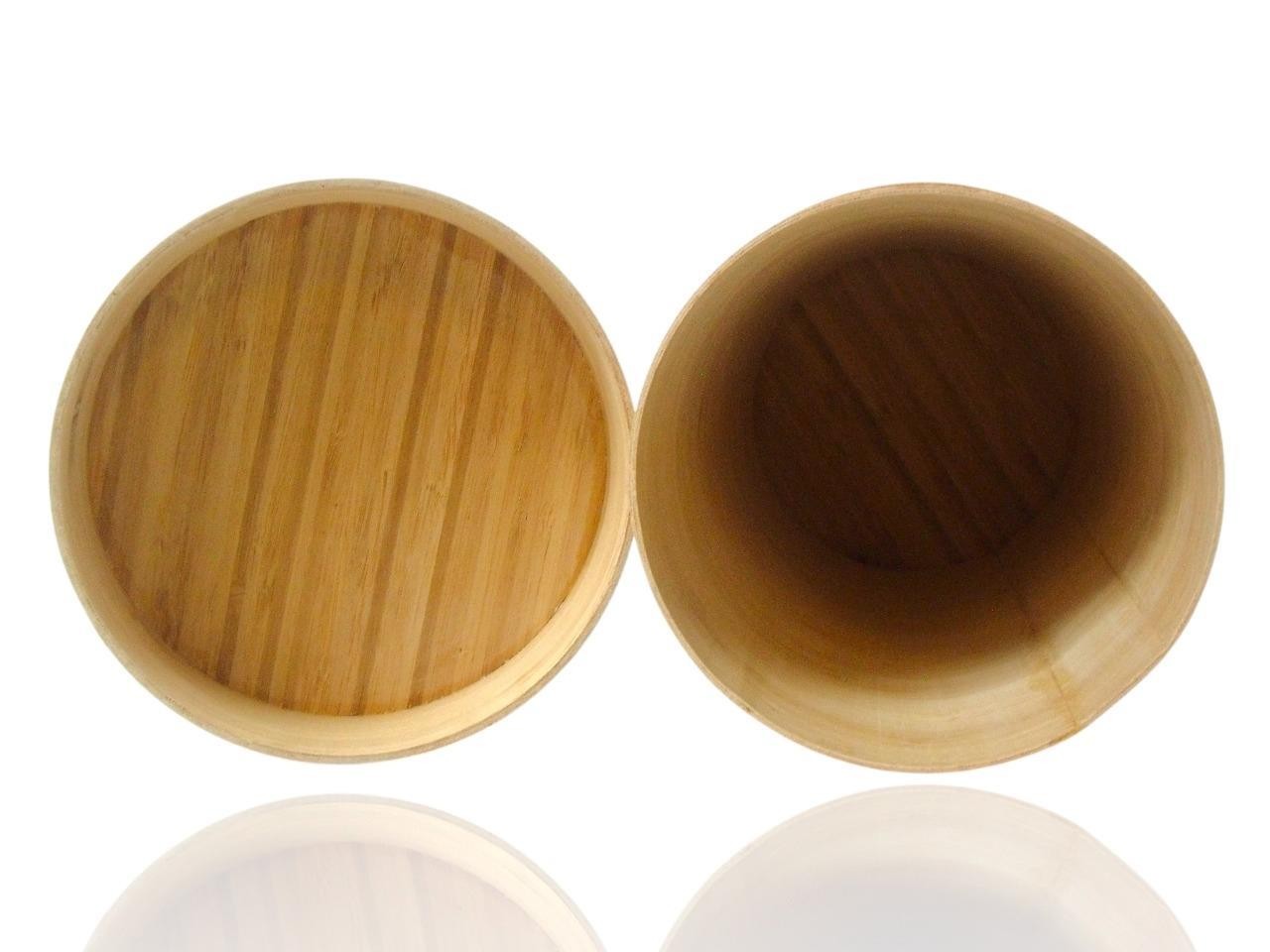 Bamboo Scattering Urn 9 1/2″ x 4″ Eco Biodegradable Tube for Ashes Cremation New