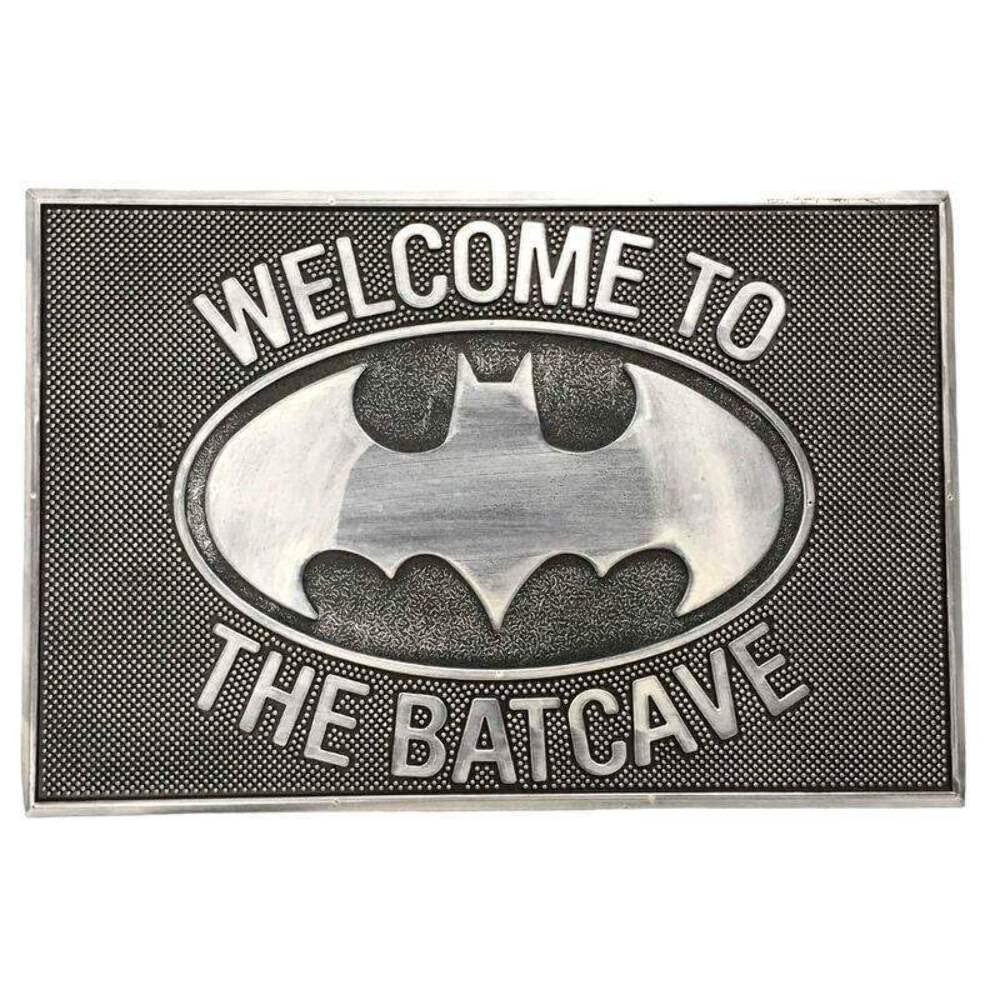 (BOX2) Batman – Welcome To The Batcave Rubber Mat ACC NEW