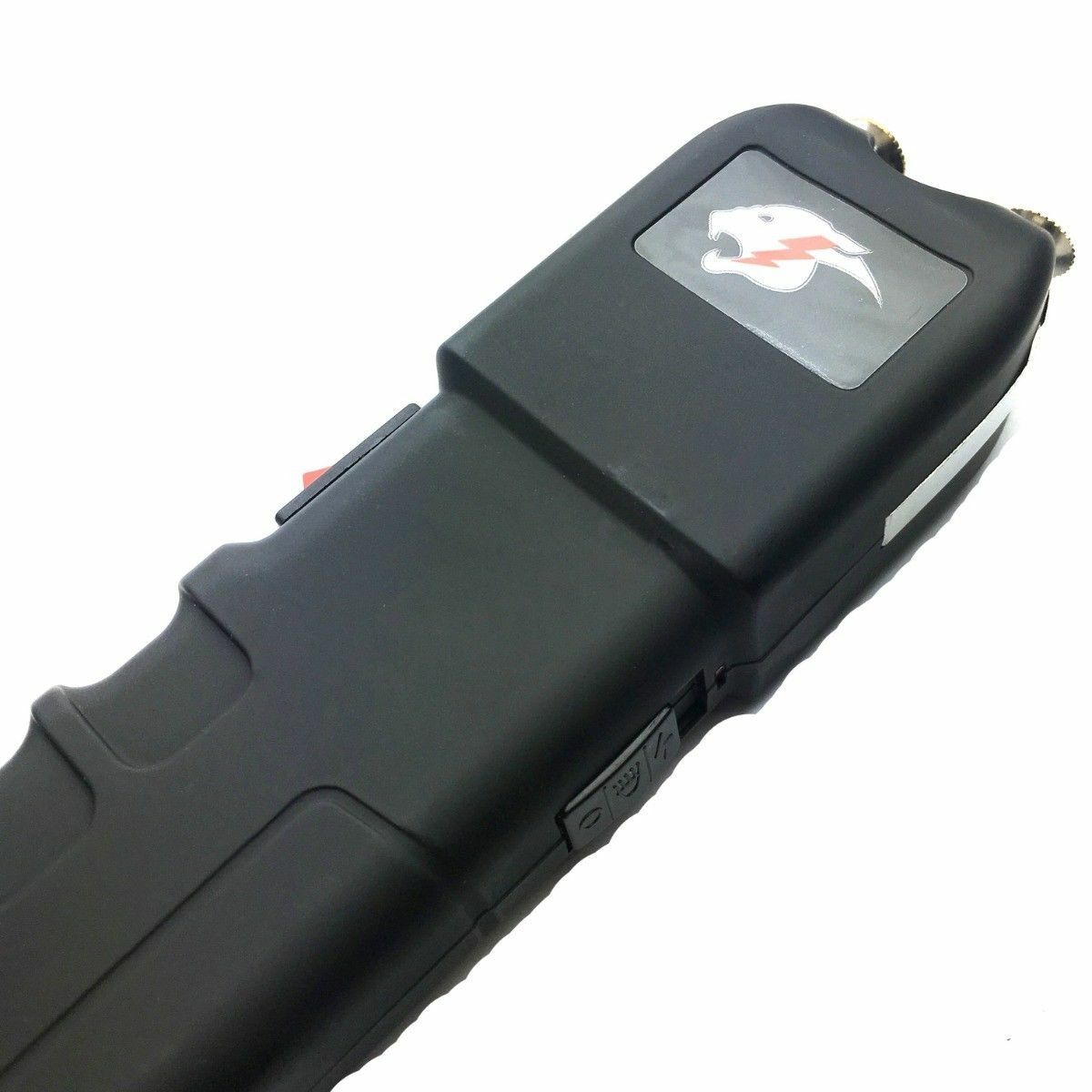 Tactical Stun Gun 928 180 BV Heavy Duty Rechargeable With LED Flashlight – Black