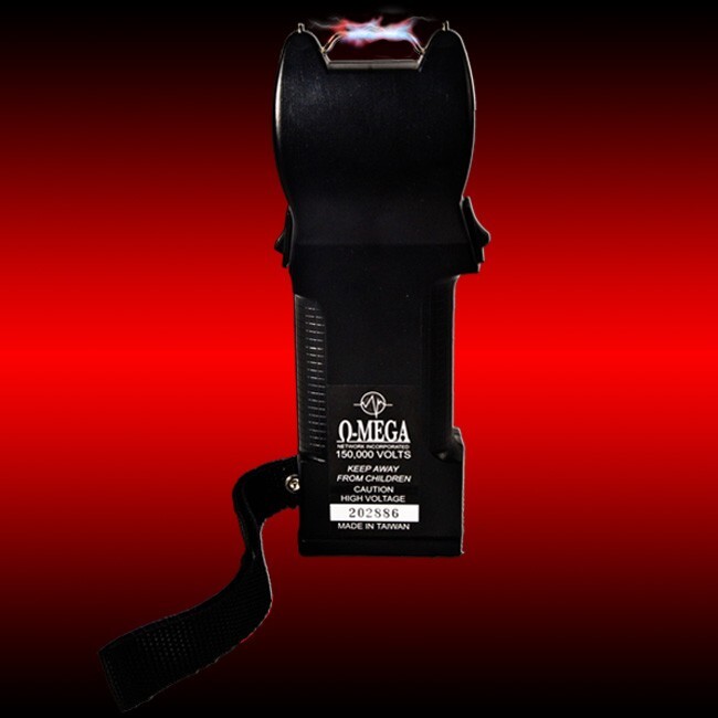 O-Mega Super Stunner Stun Gun w/Black Holster