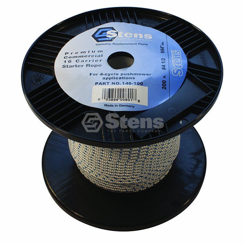 146-100 200′ Solid Braid Starter Rope / #4 1/2 Solid Braid 146 100