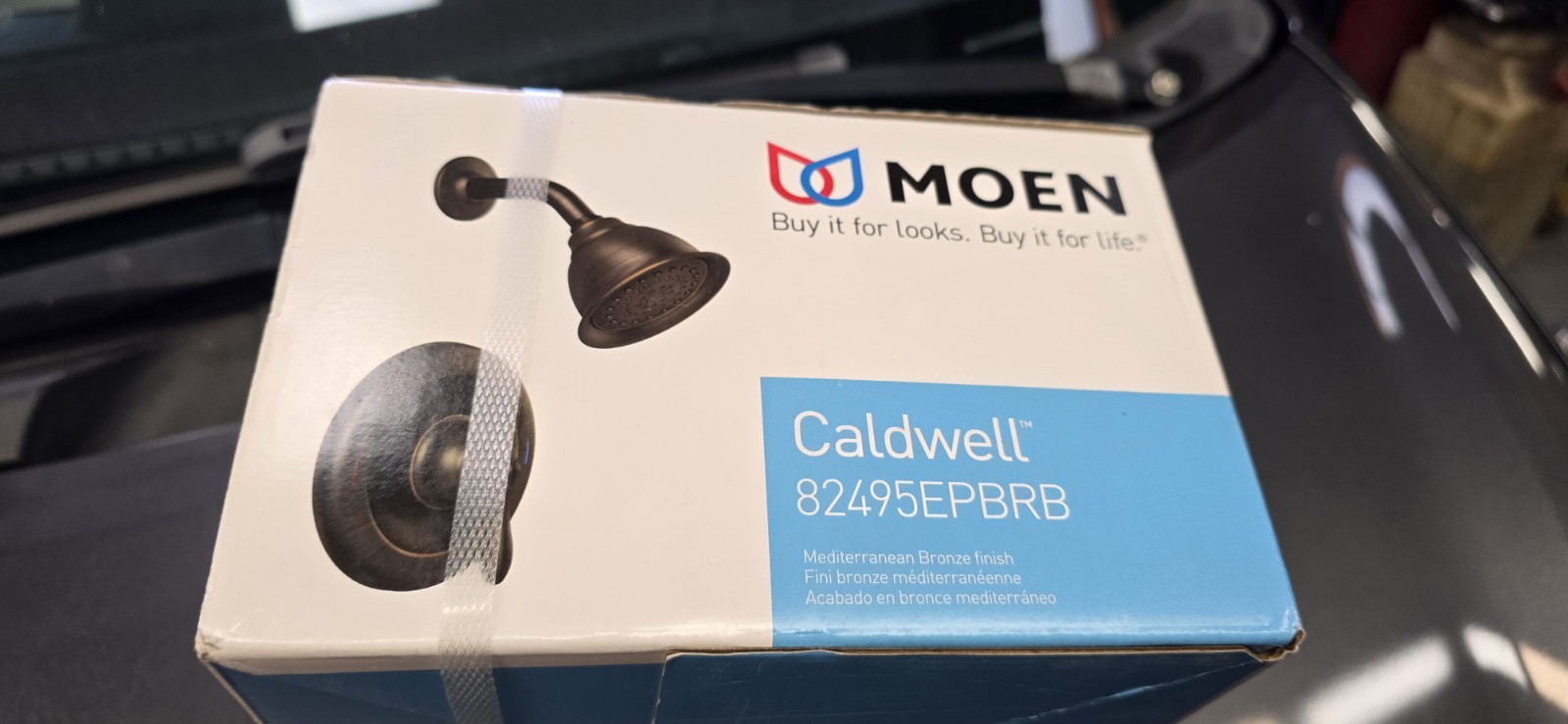 Moen 82495EPBRB Handle Posi-Temp Shower Faucet & VALVE Mediterranean Bronze