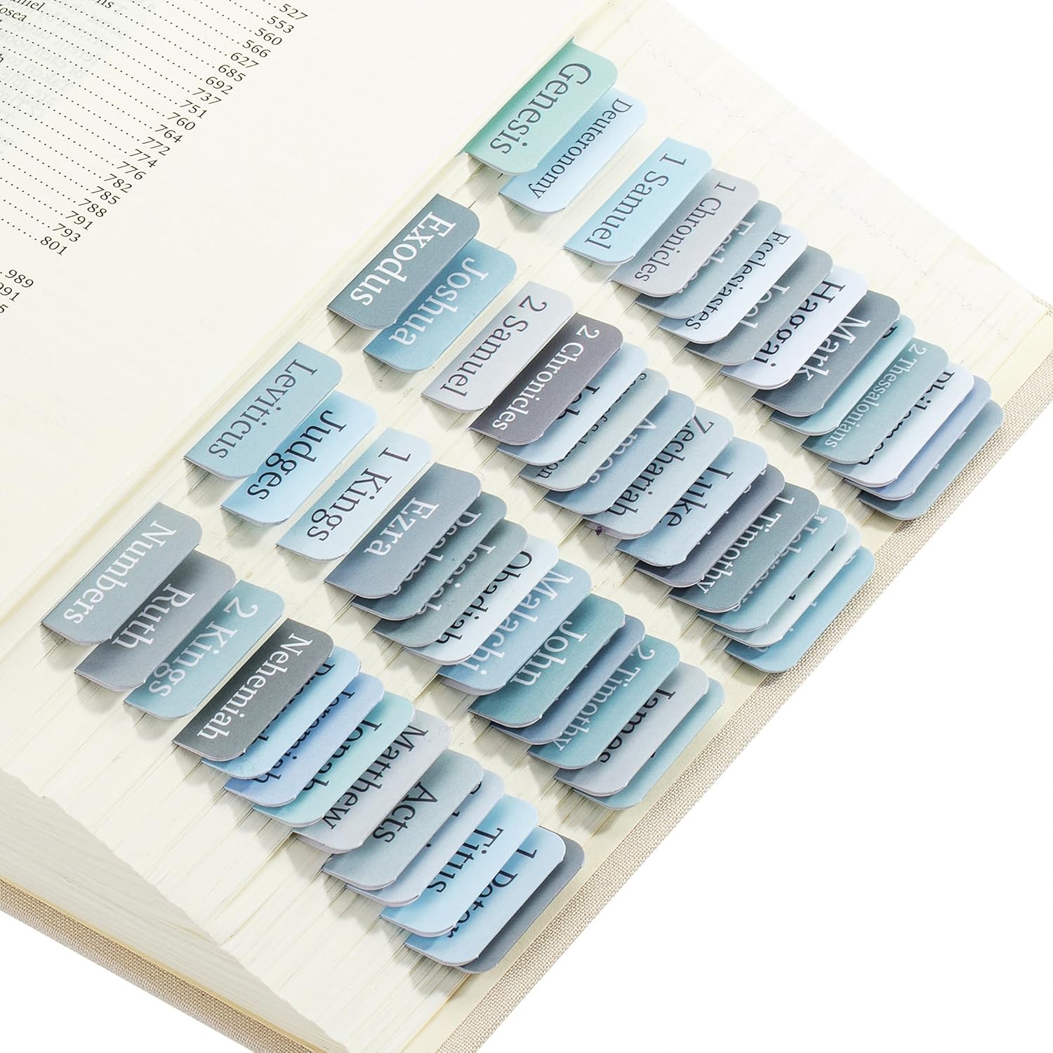 Mr. Pen- Bible Tabs, 75 Tabs, Laminated Bible Tabs for Women and Men, Bible Tabs
