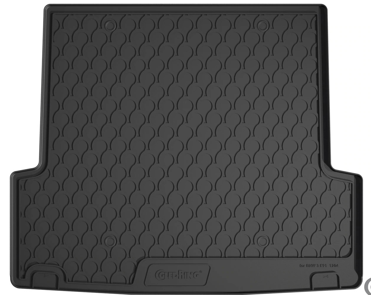 GledringUSA custom fit cargo mat for BMW 3 Series 325i/328i Wagon (E91) 2006-201