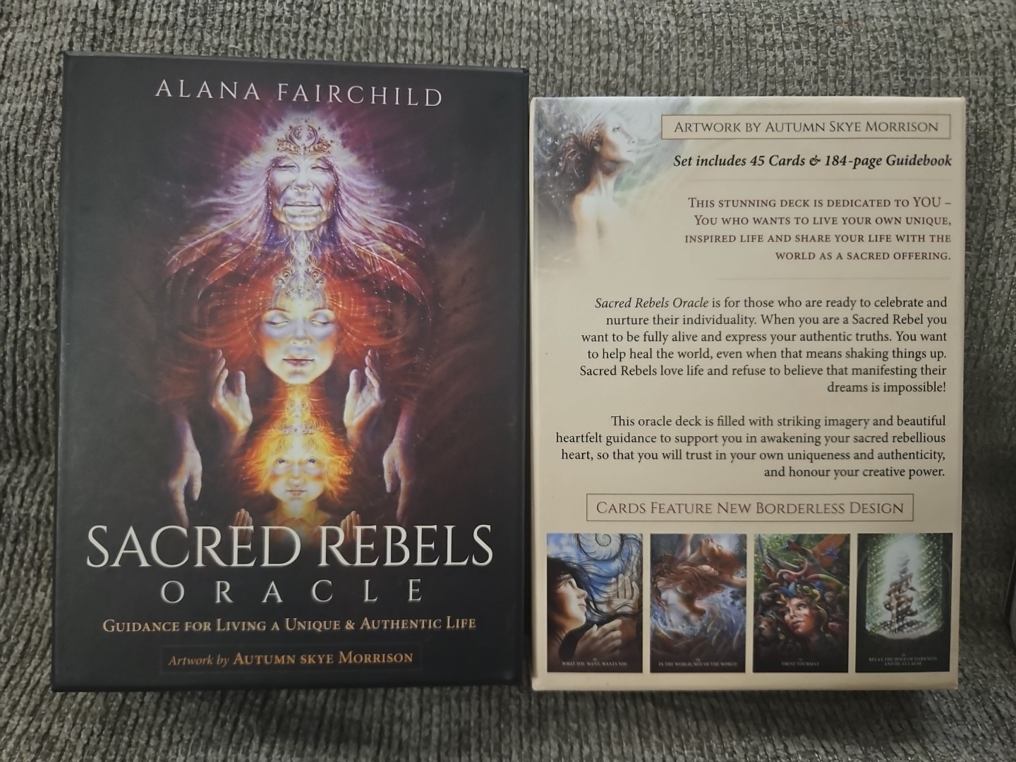 Sacred Rebels Oracle by Alana Fairchild 45 Cards & 184 Guidebook 2021 Revised Ed