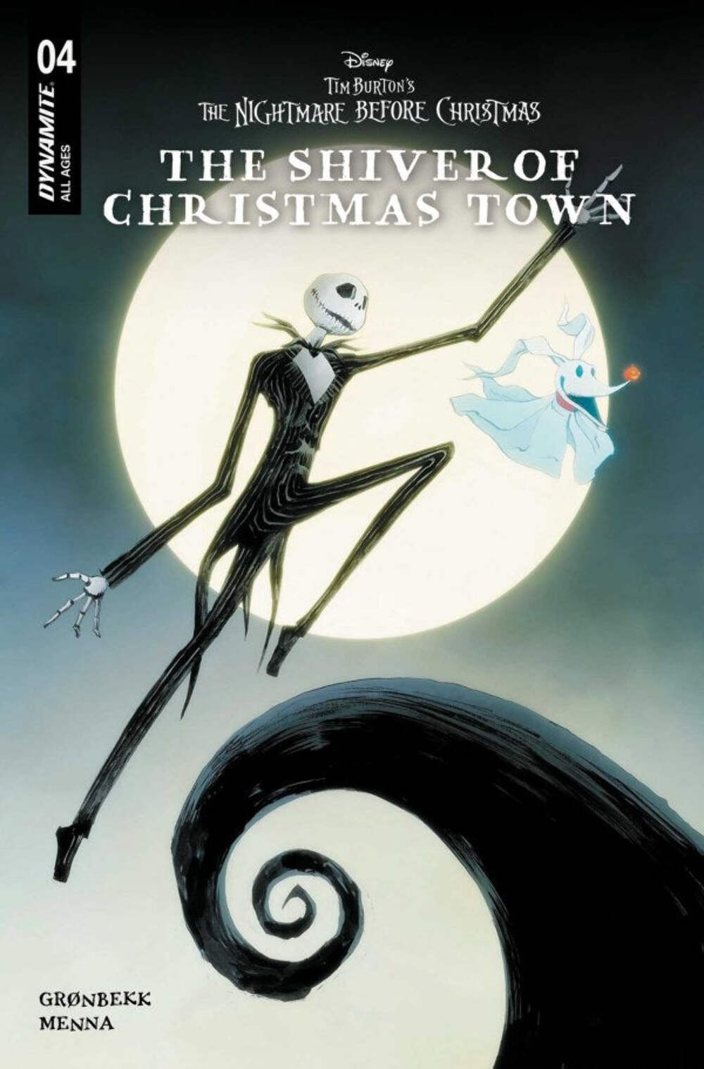 The Nightmare Before Christmas The Shiver Of Christmas Town #4 Cvr A Jae Lee (Pr