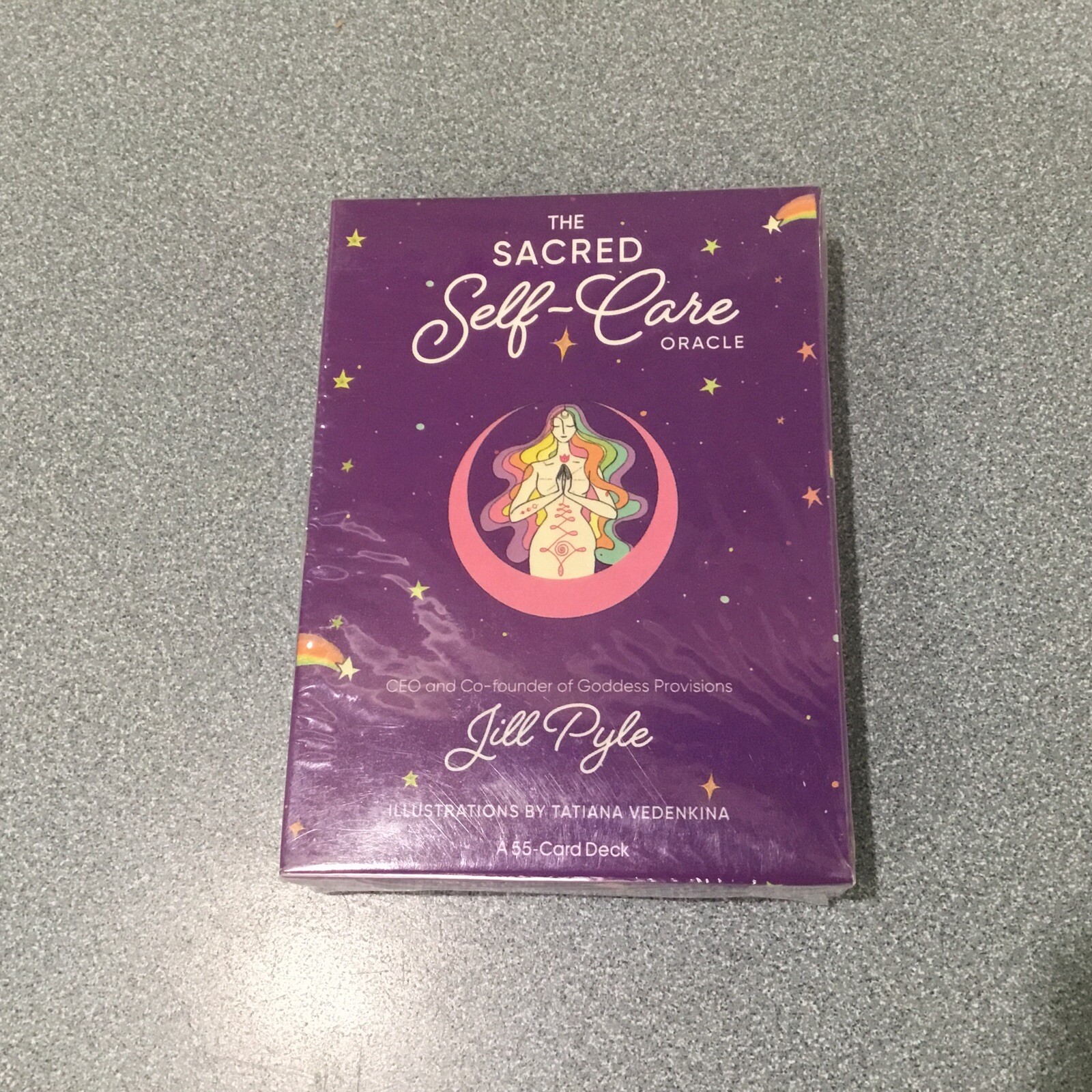 The Sacred Self-Care Oracle 55-Card Deck by Jill Pyle FREE SH NEW SEALED